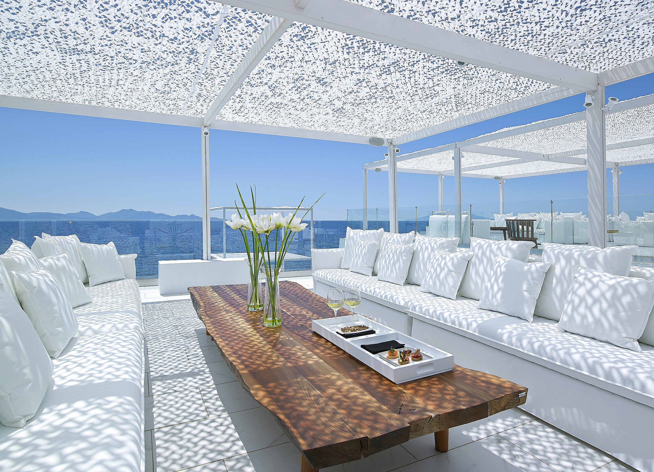 White Lounge adults only area 