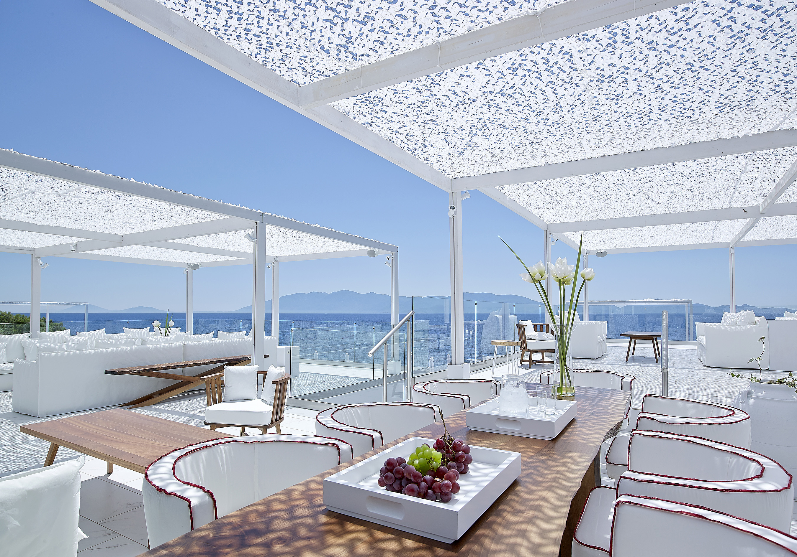 White Lounge adults only area 