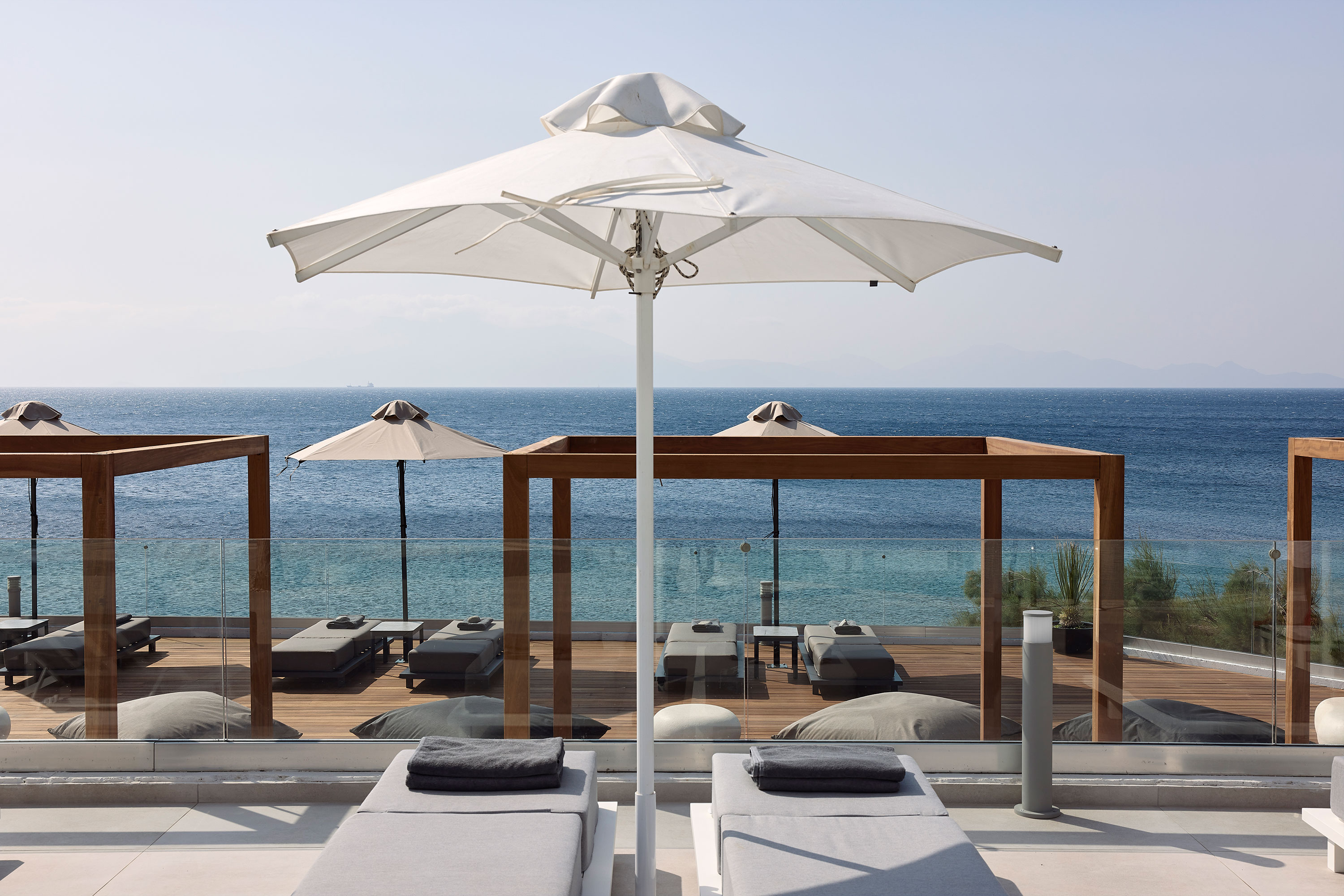 Sea view from relax pool